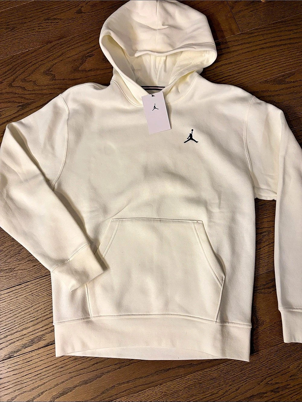 Jordan Dri-FIT Pullover Hoodie in off-white: Size Small NWT